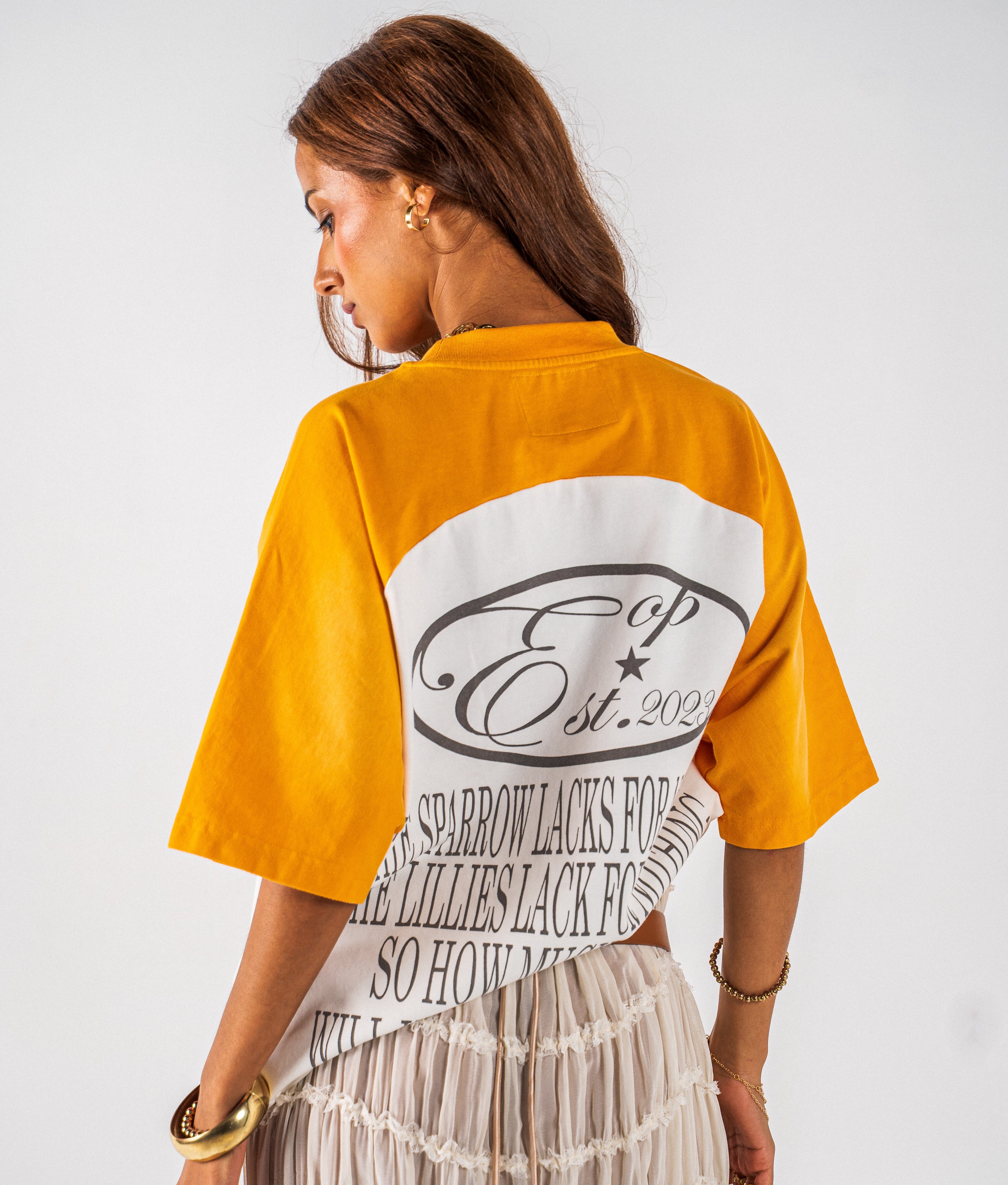 MATTHEW 6:33 RAGLAN (ORANGE)